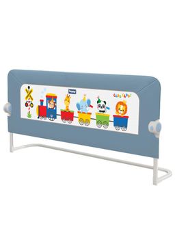 Hopop - Blue Plastic Printed Bedrail (0-3 Months)