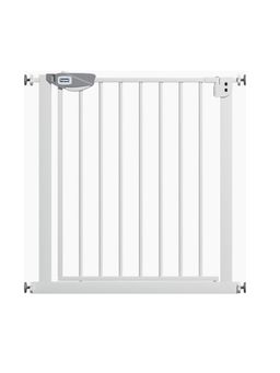 Hopop - White Metal Solid Safety Gate (0-3 Months)