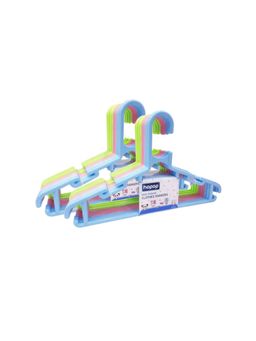 Hopop - Multi-Color Plastic Solid Hanger (Pack of 20) (0-3 Months)