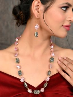 Silvermerc Designs - Gold Plated Necklace Jewellery Set