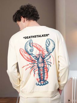 PRONK - Deathstalker Men Drop Shoulder Premium Terry Sweatshirt