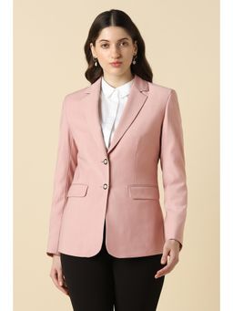 Allen Solly - Women Pink Blazer