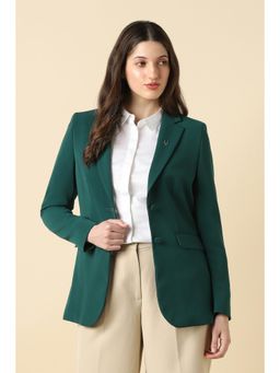 Allen Solly - Women Green Blazer