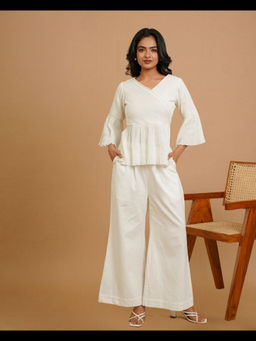 KAKOI - Women White Pant