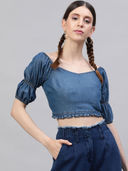 Blue color option, Currently selected