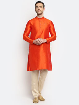 Devoiler - Regular Fit Long Kurta For Men
