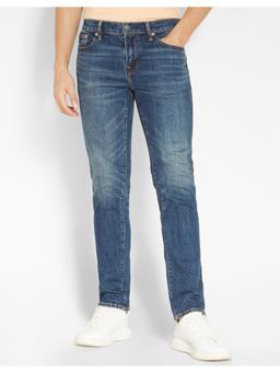 American Eagle - Men Blue Easy Flex Slim Straight Jean