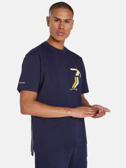 Puma - Mmq Heroes Graphic Mens Navy Blue T-shirt