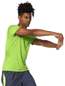 Rock.it - Green Round Neck Smart Fit T-shirt