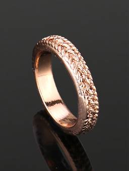 Estele - Rose Gold Plated Exquisite Finger Ring For Girls & Women