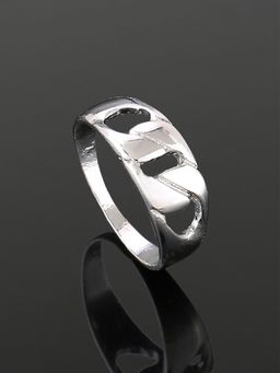 Estele - Rhodium Plated Adorable Finger Ring For Girls & Women