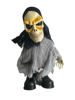 Little Surprise Box - Black Scary Walking Dwarf Skeleton