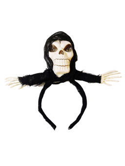 Little Surprise Box - Skull Theme Led Light & Voice Operated Headband Halloween Party