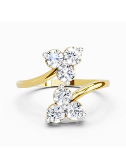 Sparkles - Lab Grown Diamond 0.81 Carat 14K Yellow Gold Igi Certified Engagement Ring
