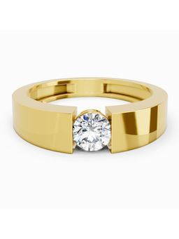 Sparkles - Lab Grown Diamond 0.5 Carat 14K Yellow Gold Igi Certified Engagement Ring