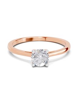Sparkles - Lab Grown Diamond 0.48 Carat Solitaire 14K Rose Gold Igi Certified Engagement Ring