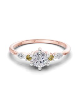 Sparkles - Lab Grown Diamond 0.33 Carat Solitaire 14K Rose Gold Igi Certified Engagement Ring