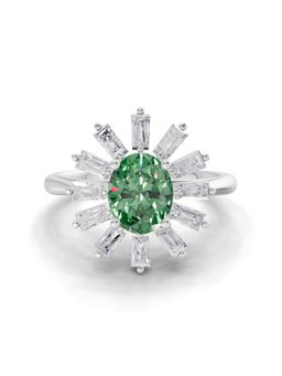 Sparkles - Lab Grown Diamond 1.92 Carat Halo 14K White Gold Igi Certified Ring