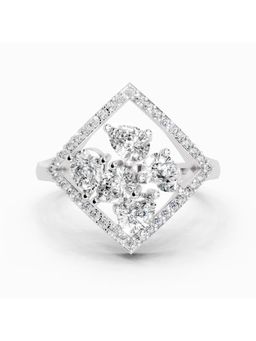 Sparkles - Lab Grown Diamond 0.95 Carat 14K White Gold Igi Certified Engagement Ring