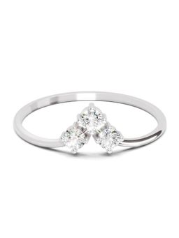 Sparkles - Lab Grown Diamond 0.18 Carat Trinity 14K White Gold Igi Certified Ring
