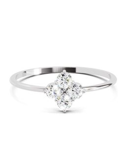 Sparkles - Lab Grown Diamond 0.24 Carat Ring 14K White Gold Igi Certified Engagement Ring