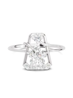 Sparkles - Lab Grown Diamond 0.3 Carat Dazzle Bloom Ring 14K White Gold Igi Certified Ring