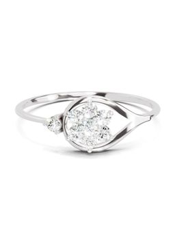 Sparkles - Lab Grown Diamond 0.20 Carat Cluster Ring 14K White Gold Igi Certified Ring