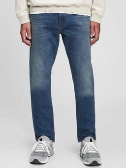 GAP - Mens Blue Lightly Washed Slim Fit Jeans