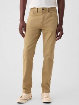 GAP - Mens Brown Slim Fit Mid Rise Stretchable Denim Jeans