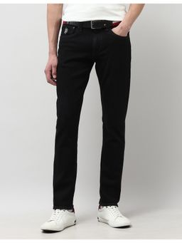 U.S. Polo Assn. Denim Co. - Mens Brandon Slim Straight Fit Black Jeans