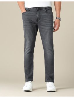 U.S. Polo Assn. Denim Co. - Mens Cole Comfort Cropped Fit Black Jeans