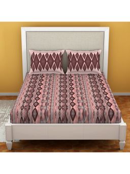 SPACES - Esta 100% Cotton Large Bedsheet Coral Almond (King)