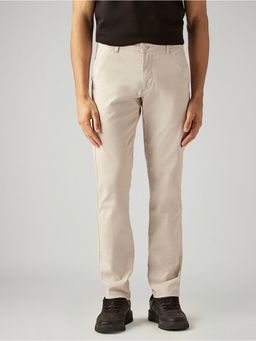 Levi's - 511 Beige Slim Fit Mid Rise Chinos