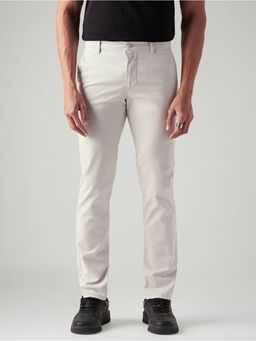 Levi's - 511 White Slim Fit Mid Rise Chinos
