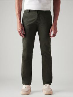 Levi's - 511 Olive Slim Fit Mid Rise Chinos