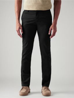Levi's - 511 Black Slim Fit Mid Rise Chinos