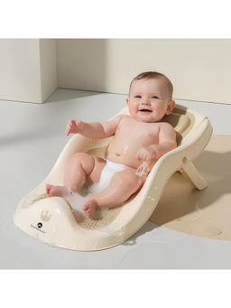 StarAndDaisy - Beige Baby Bath Bather (0-18 Months)