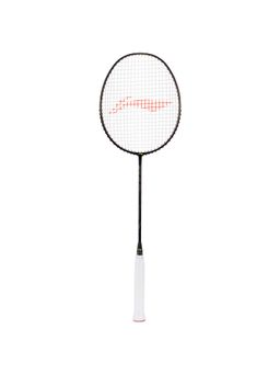 Li-Ning - Wind Lite Stealth Strung Badminton Racquet (Black, Brown 77 g)