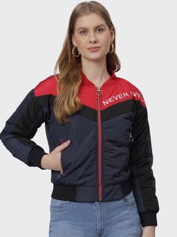 Campus Sutra - Blue Solid Jacket