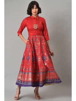 W - Red Polka Dots Dress (Set of 3)