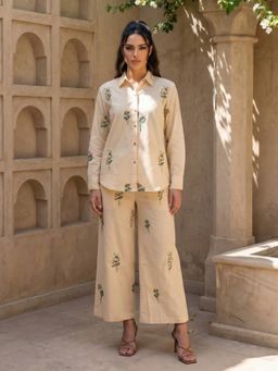 Autumnlane - Molly Lime Embroidery Cotton Co-Ord Set