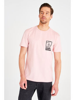 Trendyol - Man Pink T-Shirt