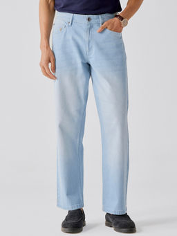 Andamen - Mens Casual Twill Woven Special Dye/Wash Effect Regular Fit Jeans