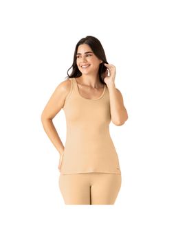 Amante - Womens Round Neck Solid Slim Fit Thermal Vest LIN110701C1324S