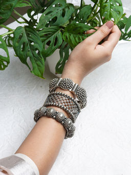 Teejh - Archita Stacked Bracelet (Set Of 3)