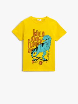 Koton - Boys Yellow T-shirt