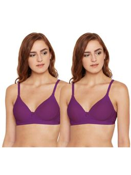 Bodycare - Pack of 2 Premium Padded Bra In Wine Colour
