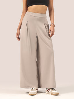 Blissclub - Cloud Box Pleated Korean Pant For Women - Tall