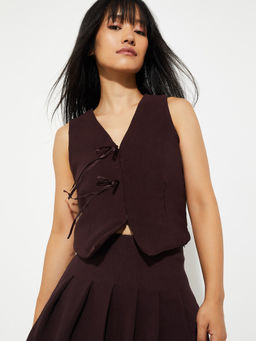 max - Urb_N Women Textured Waistcoat