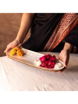 Muun Home - Pearl Enamel Serving Platter